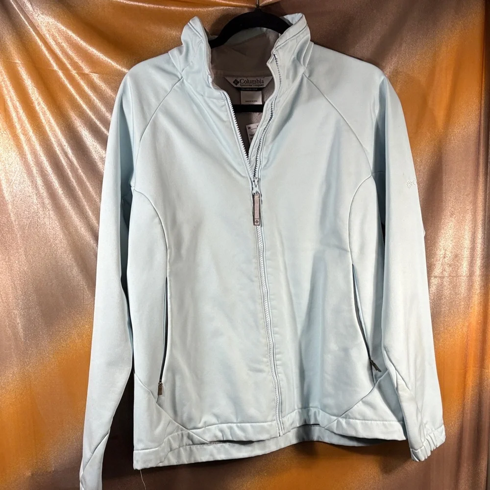 Columbia Sky Blue Zip-Up Jacket XL. Box‎ N